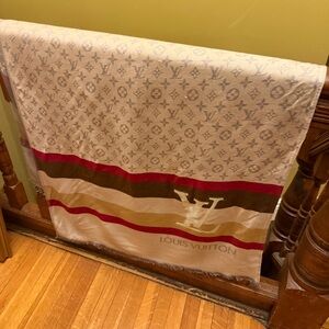 Multicolor Monogram Scarf